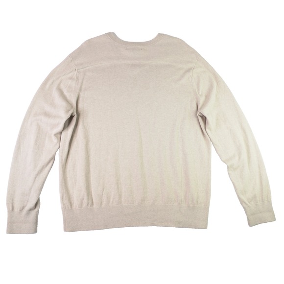 Banana Republic Cashmere Cotton Sweater Classic Preppy Old Money Quiet Luxury XL - Picture 2 of 7